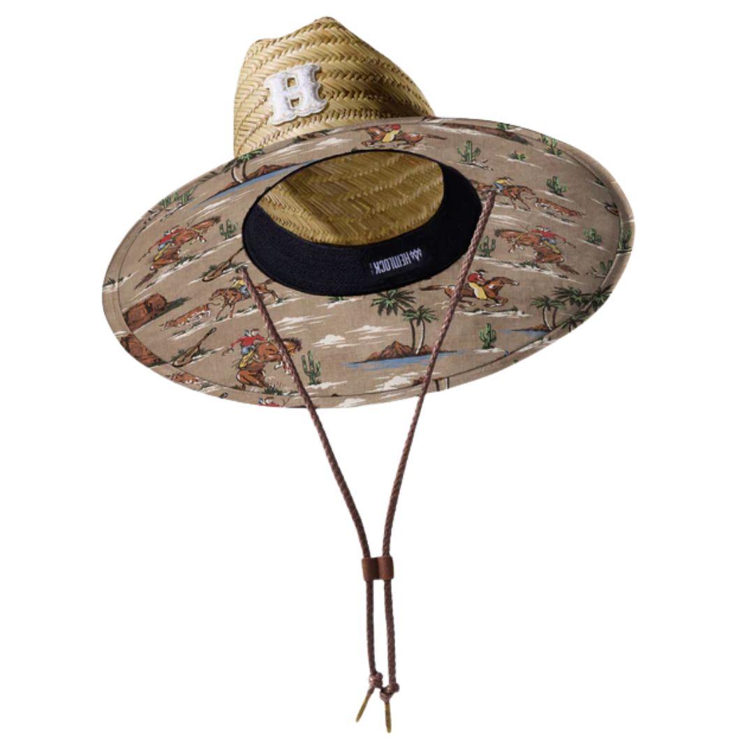 Hemlock Island Cowboy Signature Lifeguard Straw Hat